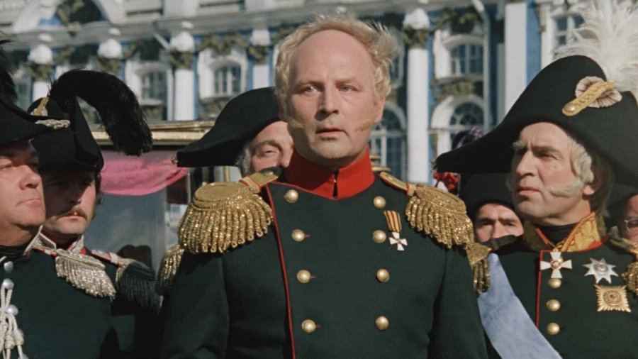 Кадр из фильма &quot;Звезда пленительного счастья&quot;.