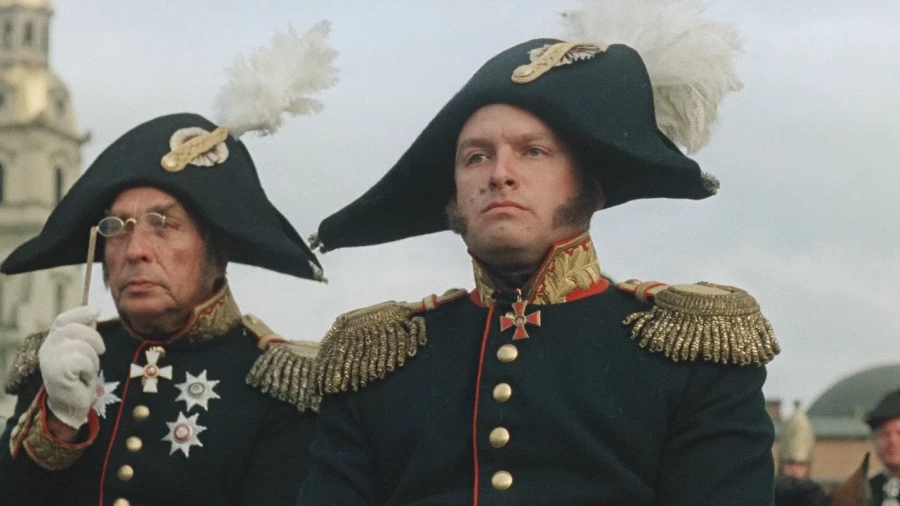 Кадр из фильма &quot;Звезда пленительного счастья&quot;.