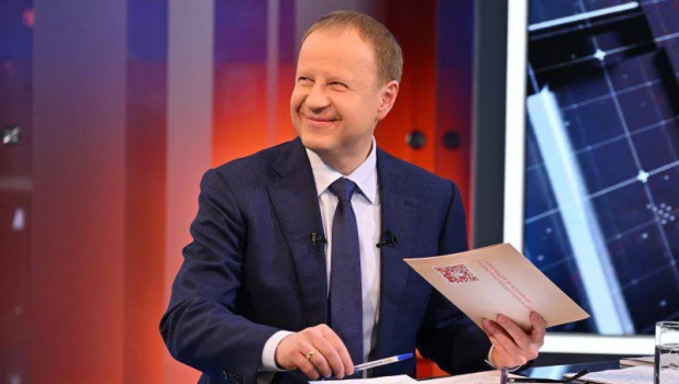 Прямая линия губернатора Виктора Томенко. 2025 год.