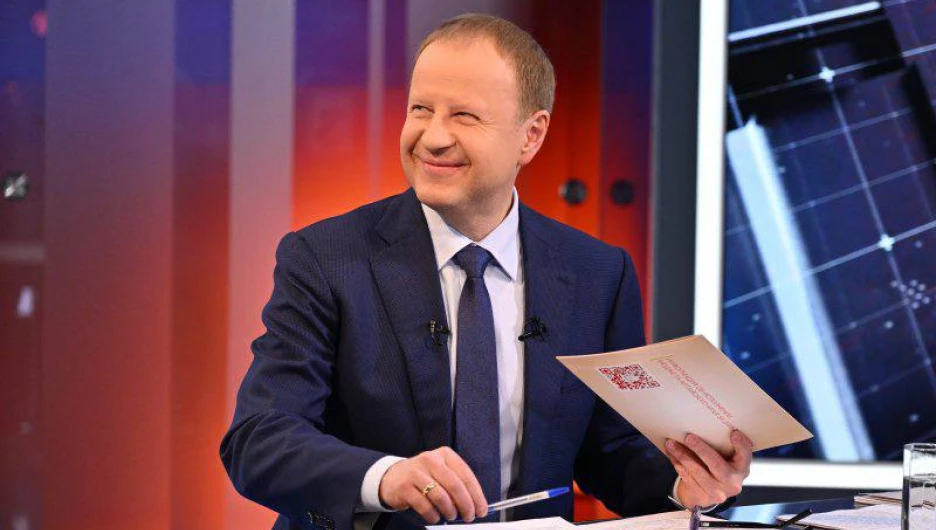 Прямая линия губернатора Виктора Томенко. 2025 год.