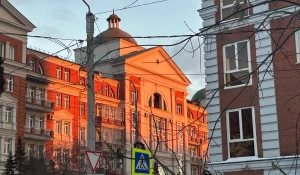 Закат в Барнауле.