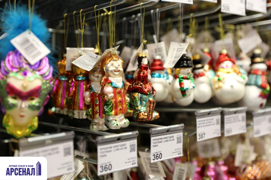 Елочные игрушки.