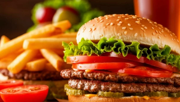 Фастфуд. Вредная еда. 