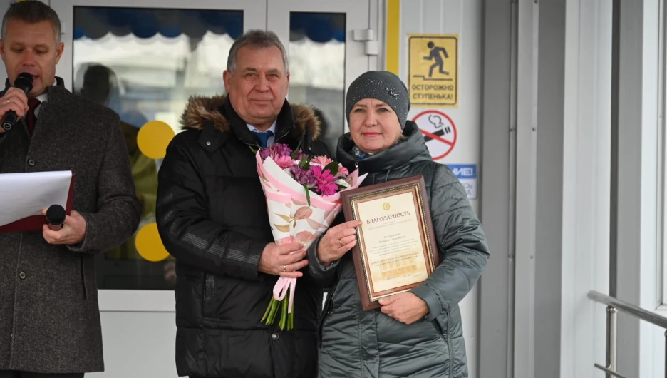 Открытие модульной поликлиники противотуберкулезного диспансера.