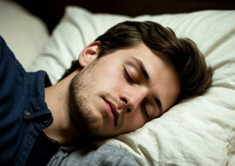 Спящий человек, сон. 