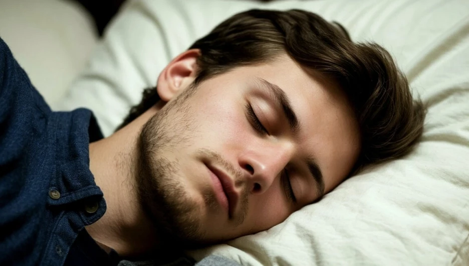 Спящий человек, сон. 