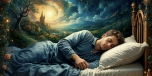 Спящий человек, сон. 