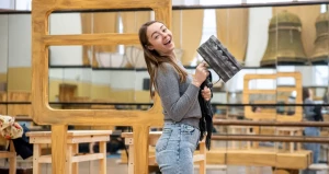 Репетиция мюзикла «Девчата»