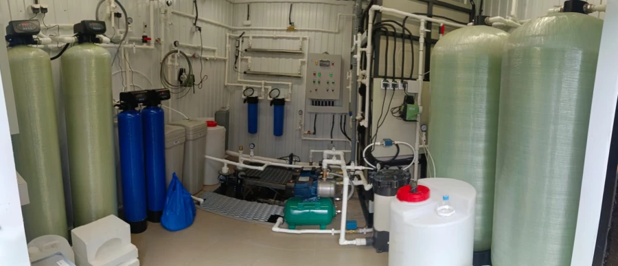 «Росводоканал Барнаул» установил новую станцию водоочистки на артезианском водозаборе.