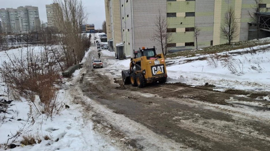 Уборка снега.