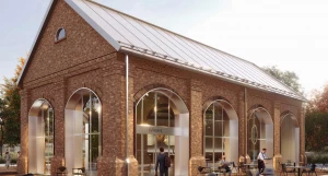 Визуализация проекта по реставрации сереброплавильного завода, «Спичка».  