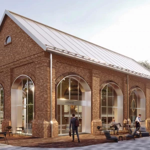 Визуализация проекта по реставрации сереброплавильного завода, «Спичка».  