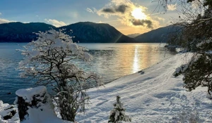 Живописная зима на Алтае