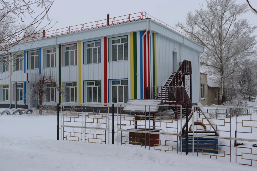 Детский сад в Бурле.  