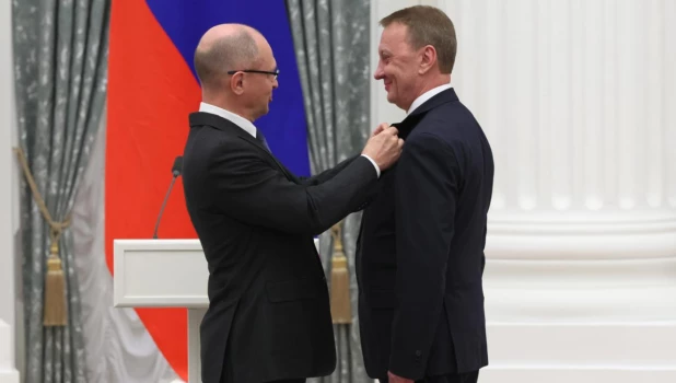 Вячеслав Франк в Кремле.