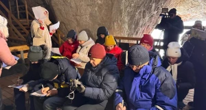 Географический диктант 2025 в Денисовой пещере.