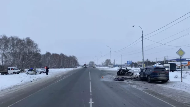 На новосибирской трассе произошло массовое смертельное ДТП