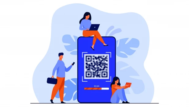 QR-код. Оплата покупок по QR-коду.