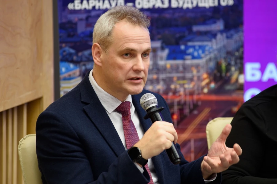 Сергей Бочаров, ректор Алтайского государственного университета. 