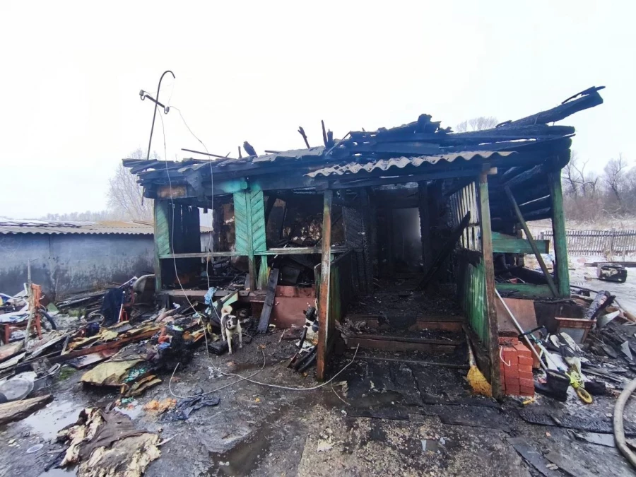 В Алтайском крае расследуют гибель детей в сильном пожаре