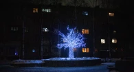 Первые признаки Нового года в Барнауле, 2025 год.