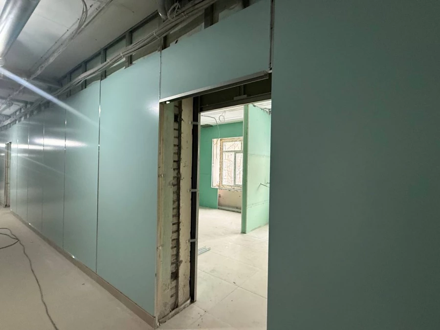 Капитальный ремонт инфекционного корпуса Центра охраны материнства и детства.