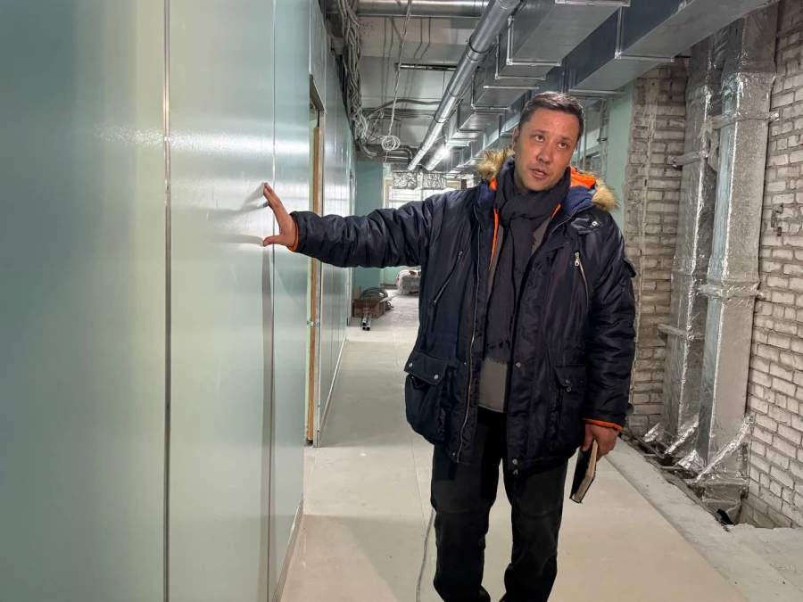 Капитальный ремонт инфекционного корпуса Центра охраны материнства и детства.