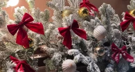 Новогодние украшения. Украшения Барнаула. Новый год
