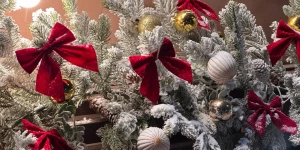 Новогодние украшения. Украшения Барнаула. Новый год