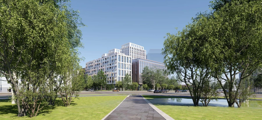 Концепция ЖК на пр. Красноармейском, 36 на месте &quot;Оперы&quot;. Вариант 1. 