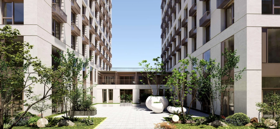 Концепция ЖК на пр. Красноармейском, 36 на месте &quot;Оперы&quot;. Вариант 1. 