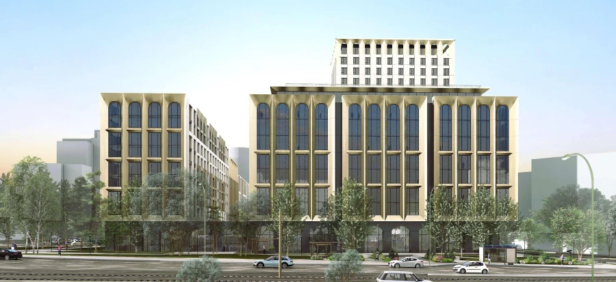 Концепция ЖК на пр. Красноармейском, 36 на месте &quot;Оперы&quot;. Вариант 2. 