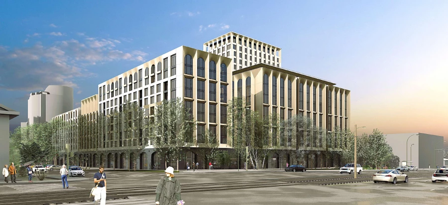 Концепция ЖК на пр. Красноармейском, 36 на месте &quot;Оперы&quot;. Вариант 2. 