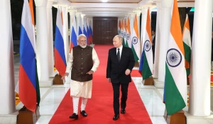 Владимир Путин и Нарендра Моди.