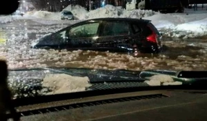 Циклон на Камчатке.