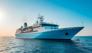 Морское судно.