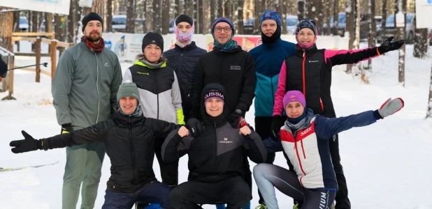 Выходной день на Трассе здоровья.