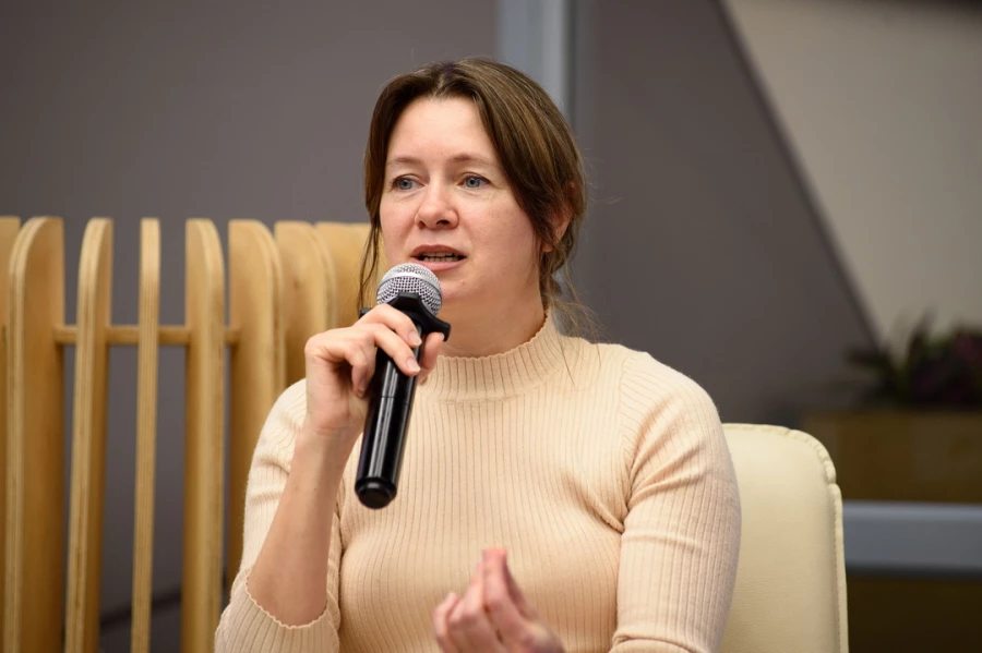 Елена Безрукова, министр культуры Алтайского края. 