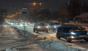 Пробки в Барнауле.