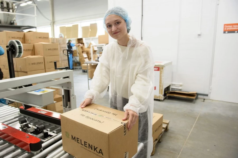 Цех по производству замороженных полуфабрикатов компании «Меленка».