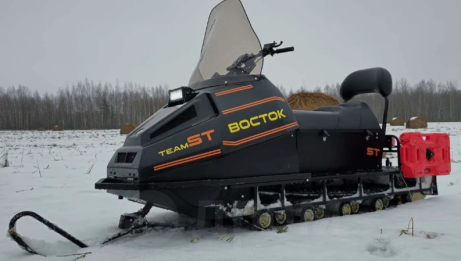 В Барнауле продают снегоход за 465 тыс. рублей.