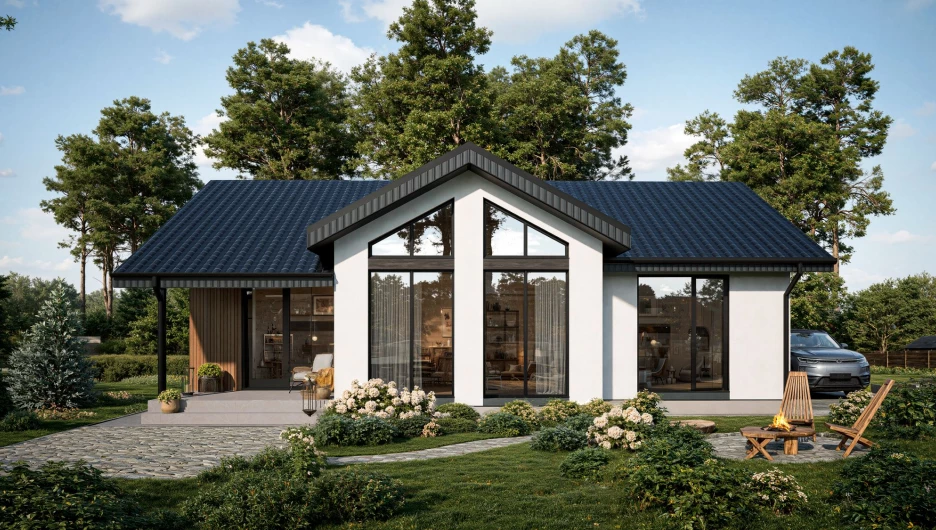 Компания «Два этажа» объявляет о старте продаж в коттеджном поселке «Березовый мыс».