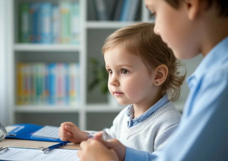 Детский врач. Ребенок у врача.