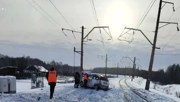 Смертельное ДТП с поездом. 