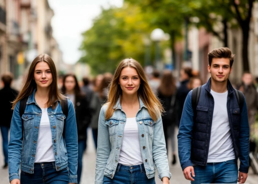 Молодежь, молодые люди. 