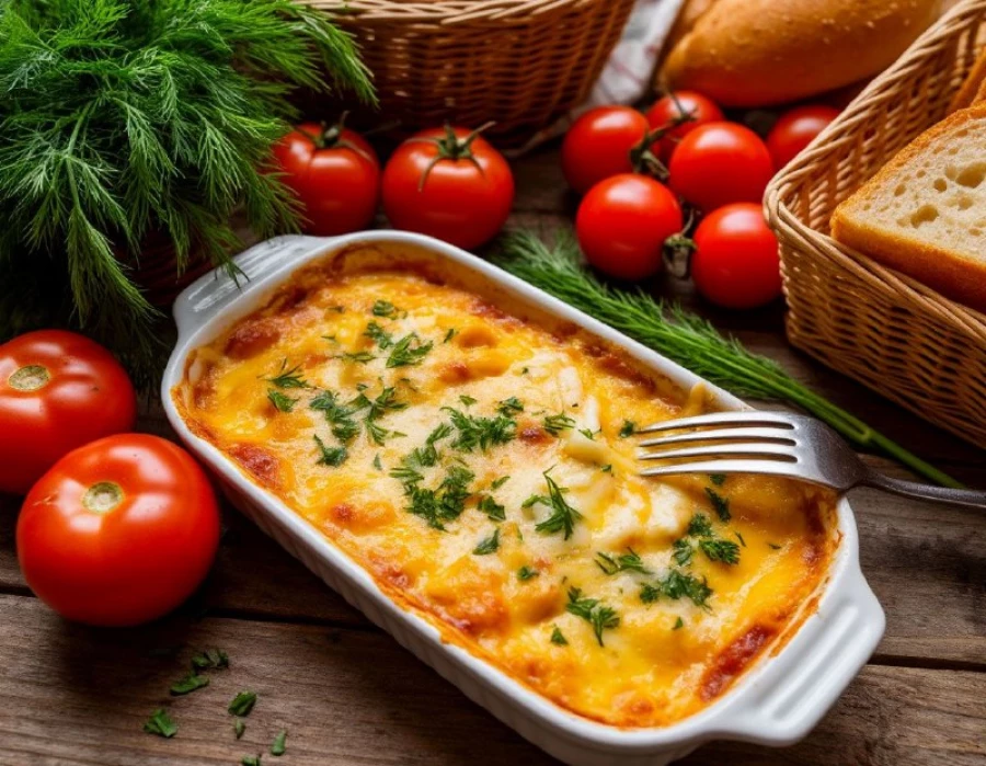 Новогоднее блюдо. 