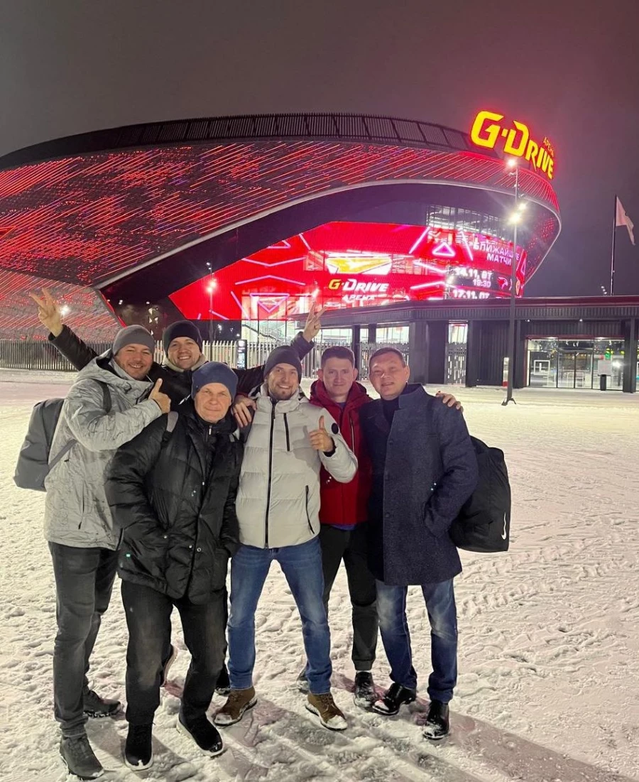 Визит на ледовую арену «G-Drive Арена» (Омск) спустя год после открытия объекта, на котором два года ранее реализовывали комплекс систем безопасности, 2023 г.