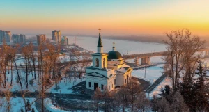 Зимний Барнаул