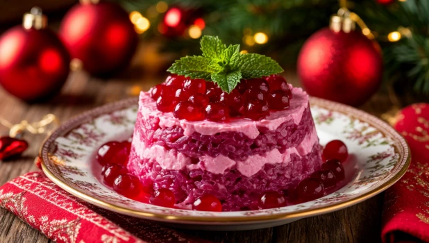 Новогоднее блюдо.