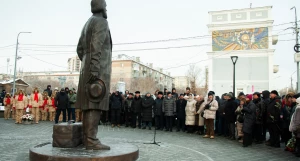 Памятник Ф. М. Достоевскому в Барнауле. 